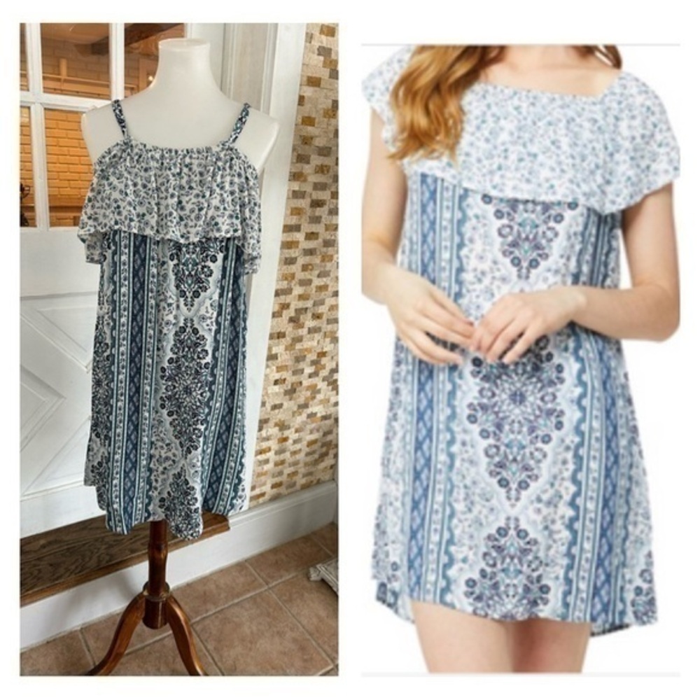 Wallflower off the shoulder dress